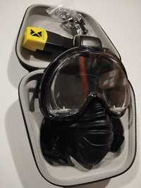 Maska pełnotwarzowa do nurkowania snorkling