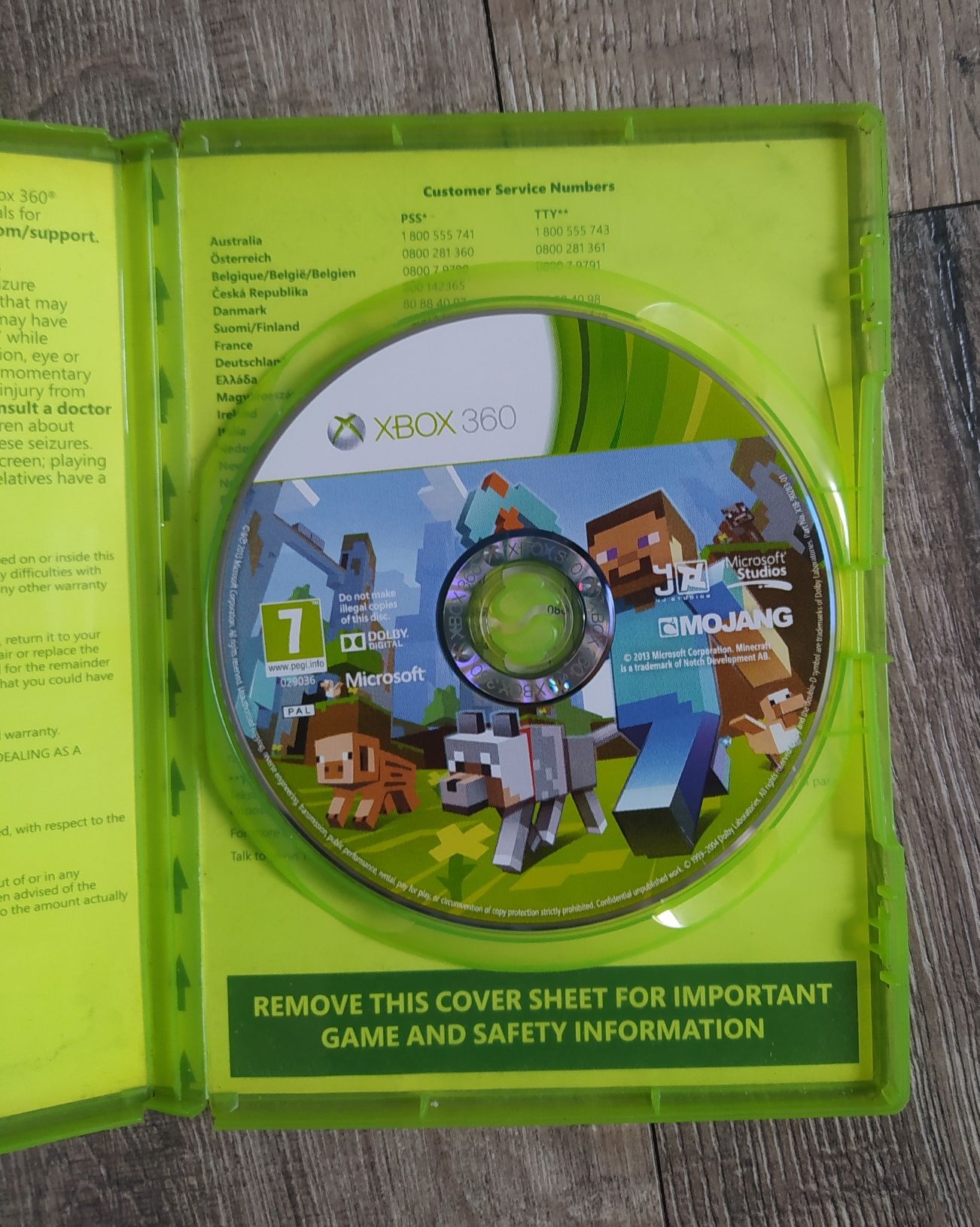 Gra Xbox 360 Minecraft Wysyłka