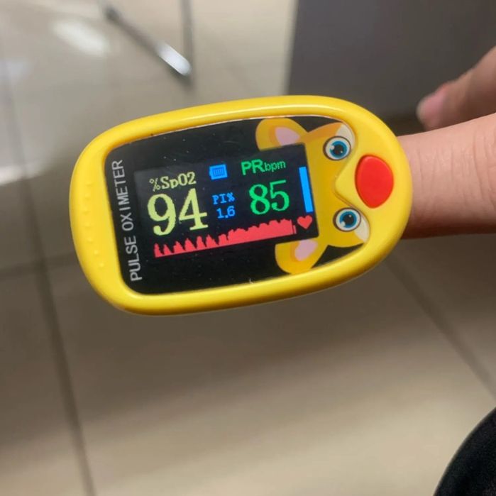 Pulsoksymetr dziecięcy napalcowy Pulse Fingertip.