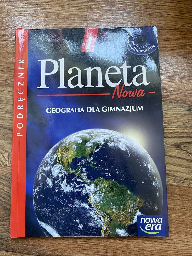 Podręcznik geografia dla gimnazjum Planeta 1 nowa era