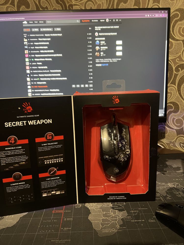 Мышь bloody a 60, Состояние новой