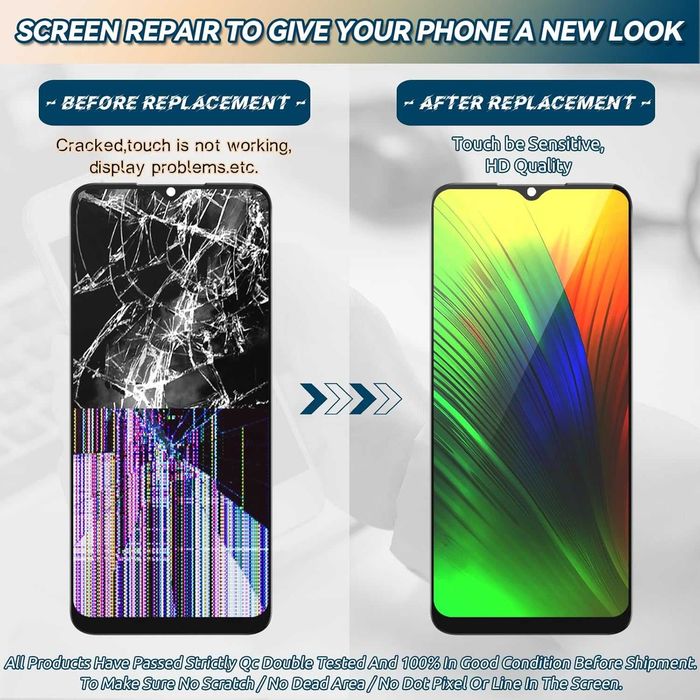 wyświetlacz samsung a20e zestaw do wymiany LCD 694