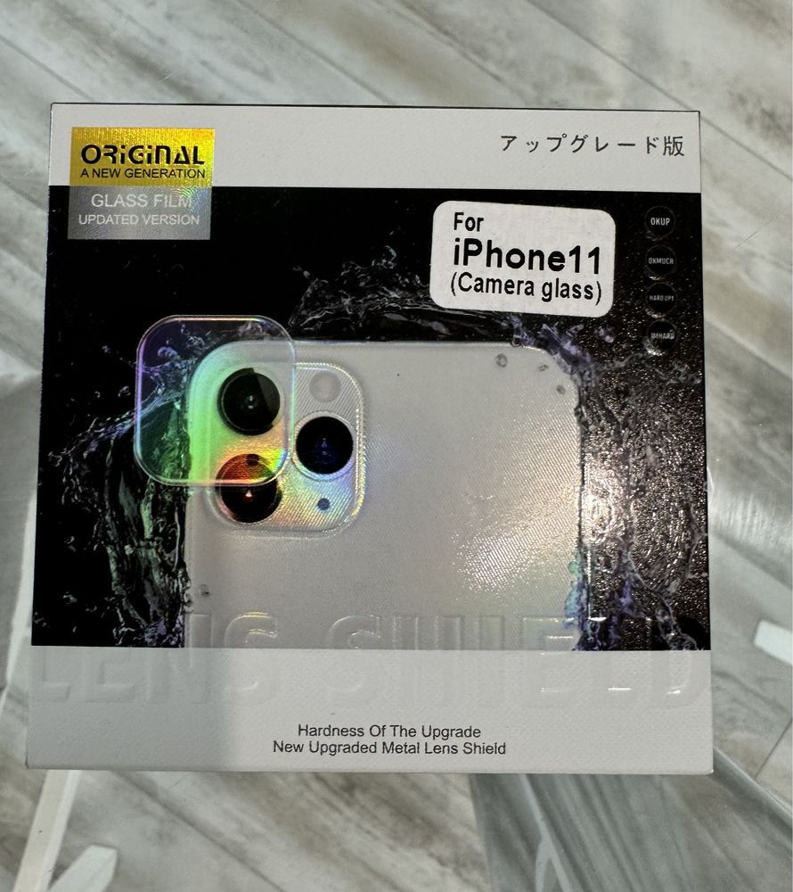Gratis + Folia ochronna przód + tył + słuchawki iPhone 11