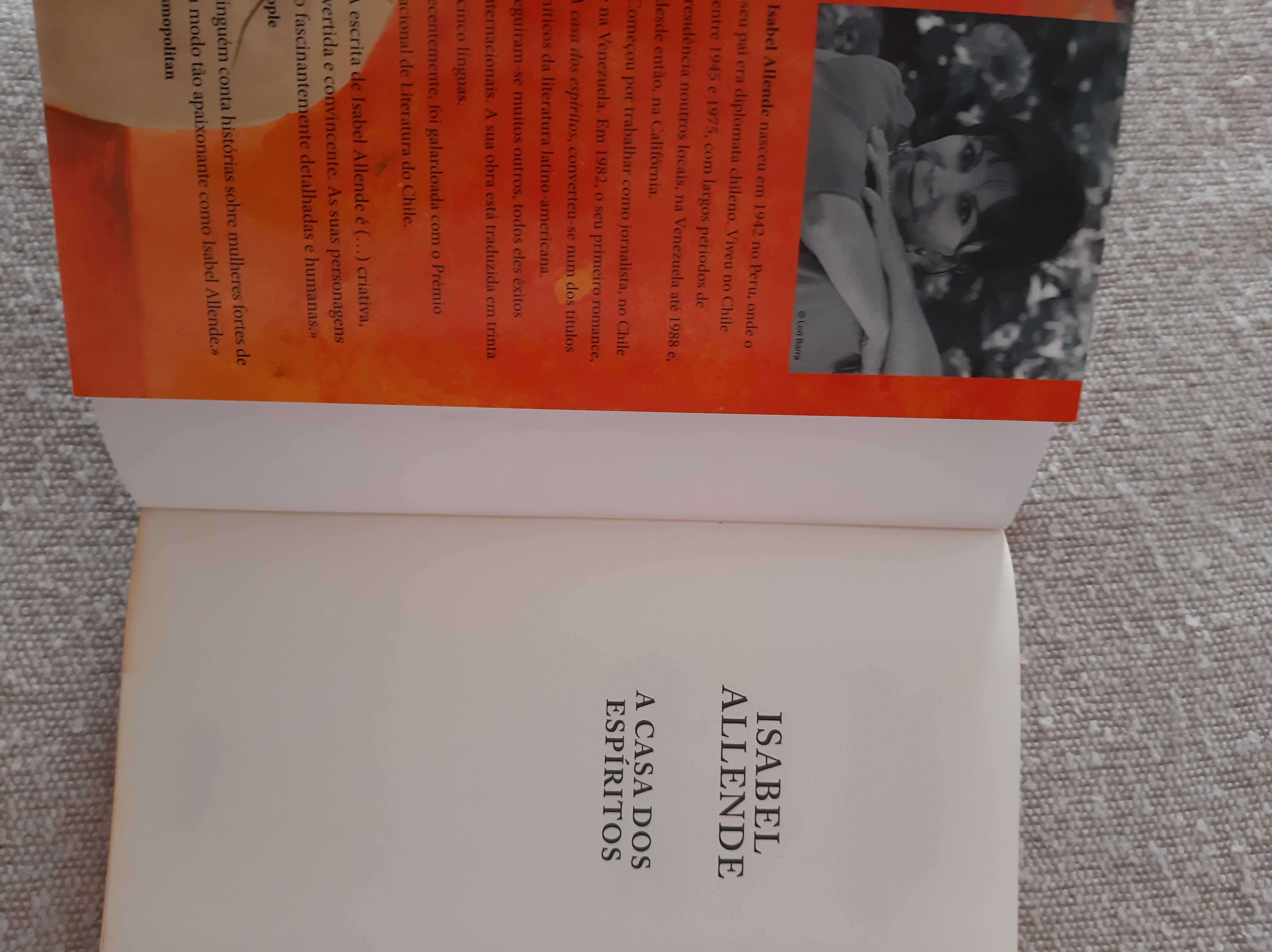 Livro, A Casa dos espíritos, de Isabel Allende