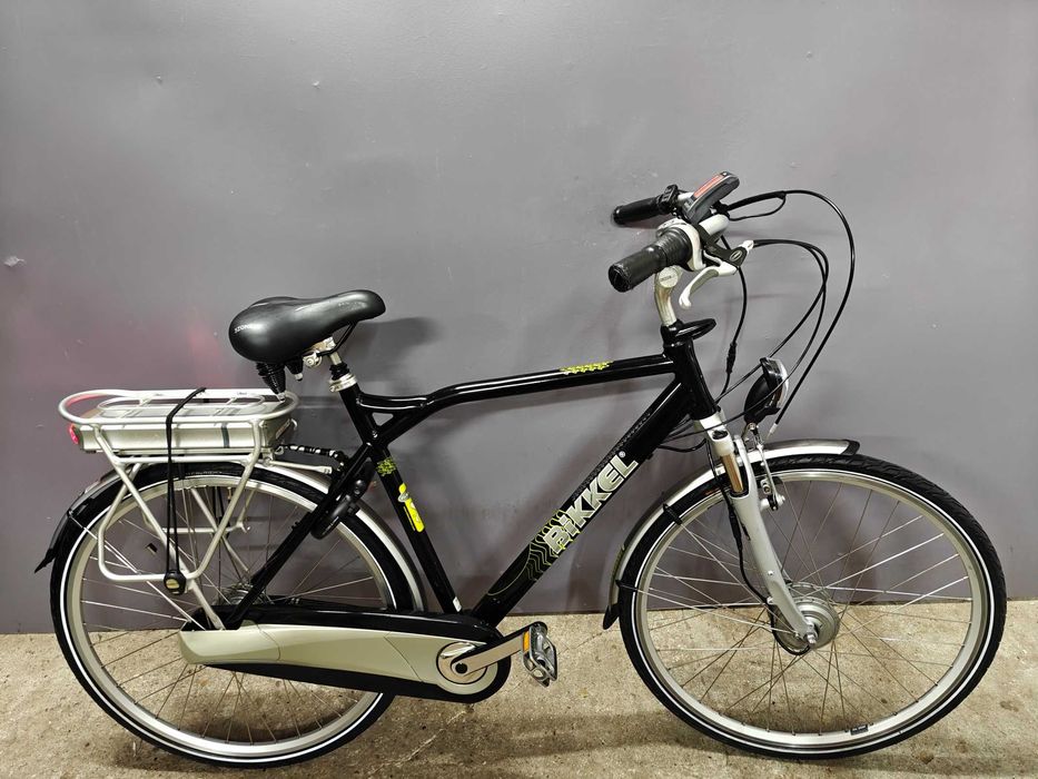 Rower elektryczny BIKKEL E36 1100KM Asystent prowadzenia. 365 wh 57 cm