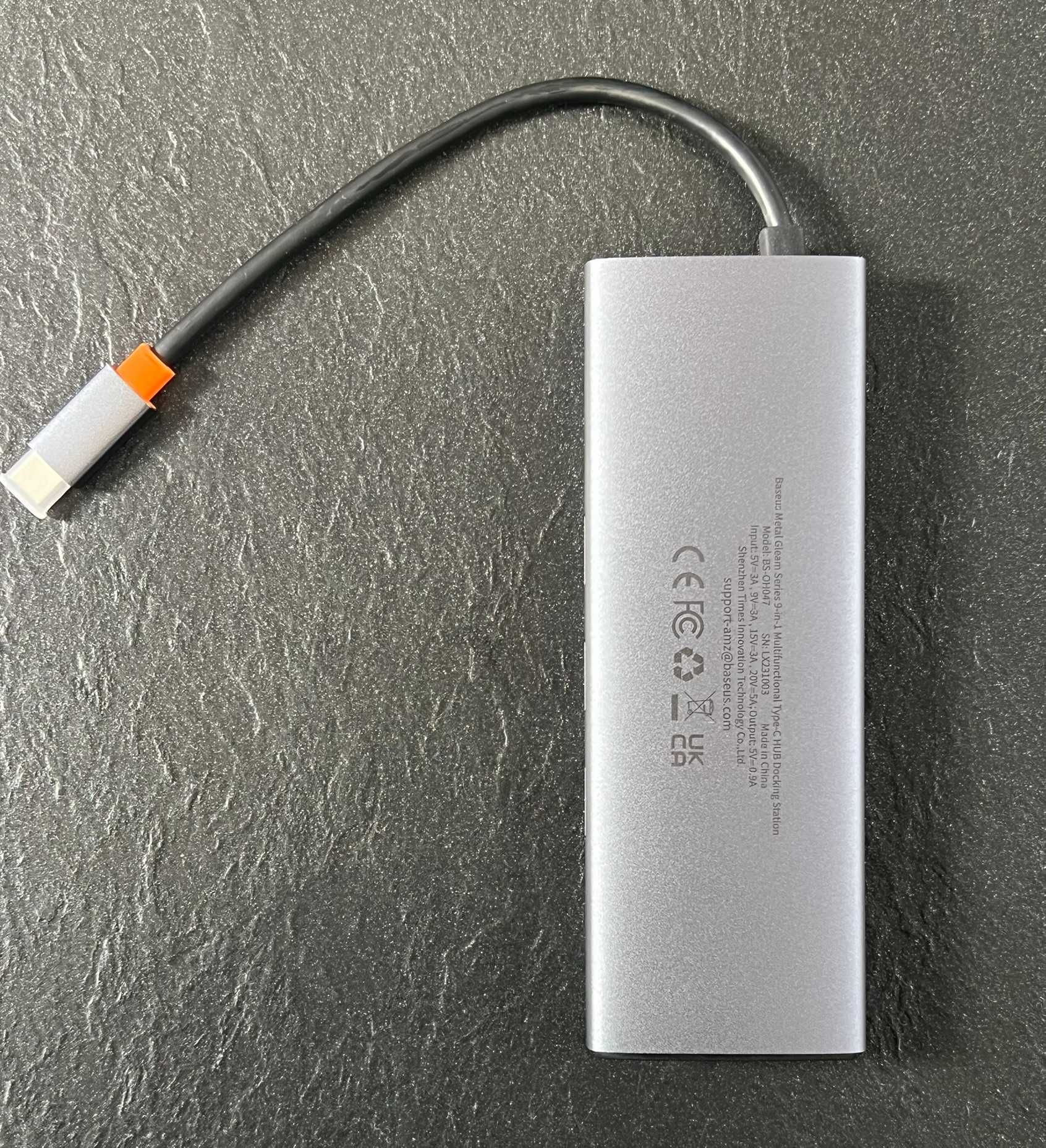 Hub adapter USB Baseus 9 in 1 9 portów