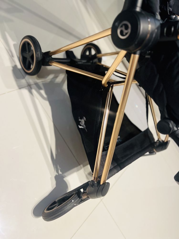 Wózek cybex mios 2.0 rose gold black deep