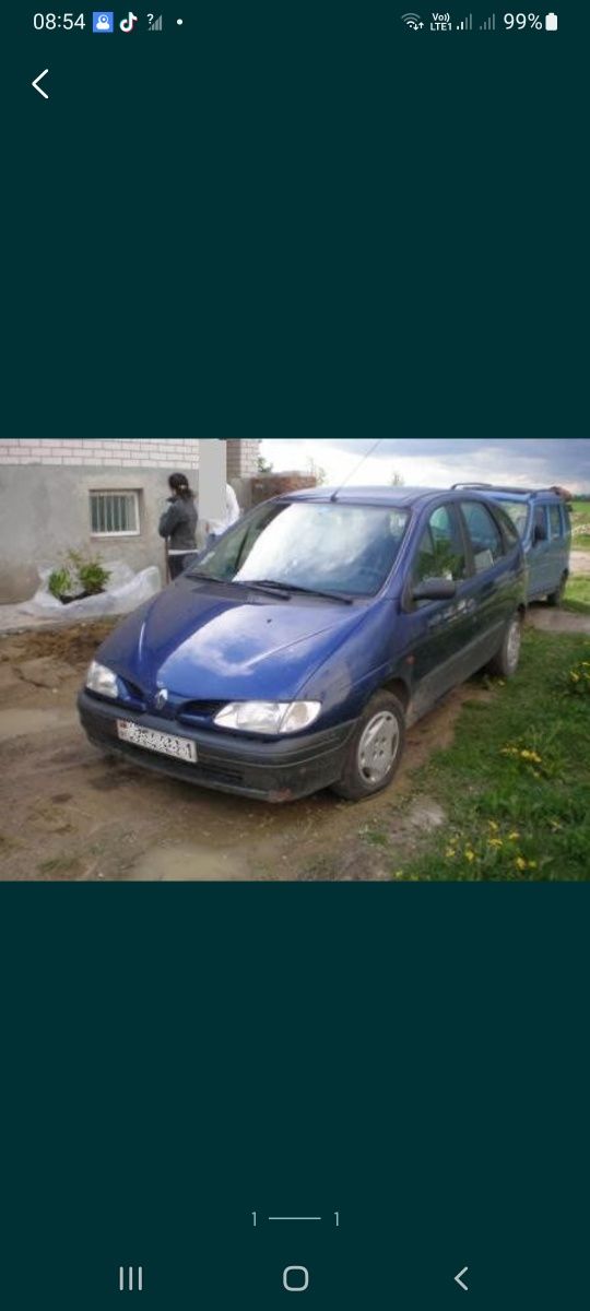 Рено Сценік 1,6 Мотор,Кпп,Renault Scenic