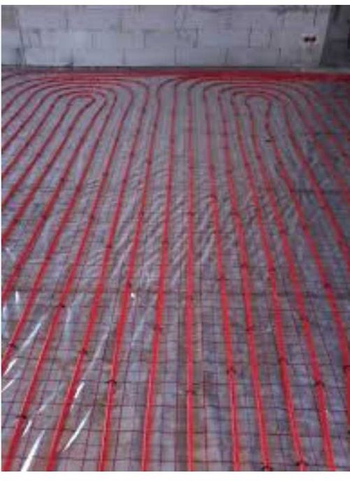 Теплый пол, водяной.