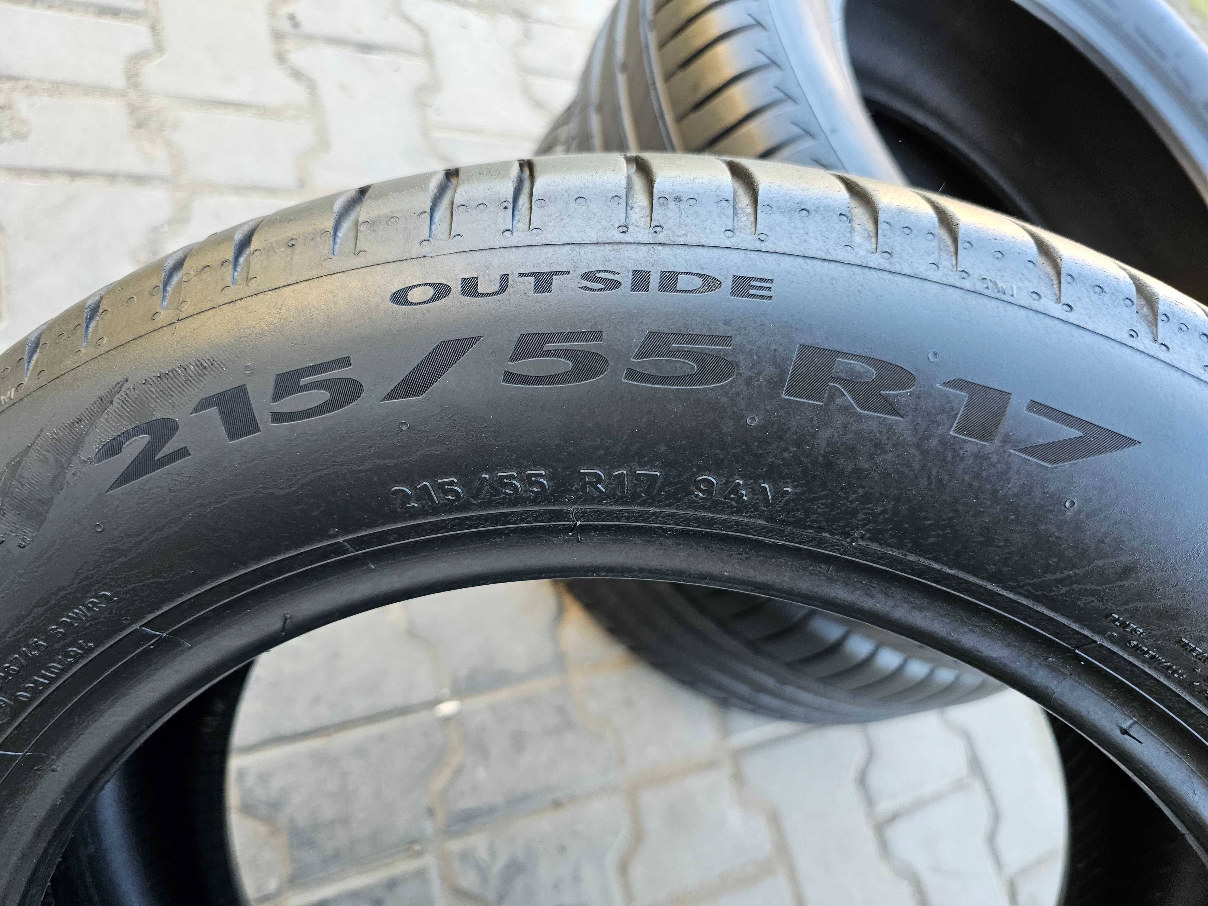 Lato Pirelli 215/55 R17 5.5mm