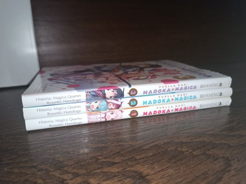 Manga Puella Magi Madoka Magica 1-3 tomy Unikat Zestaw Komplet