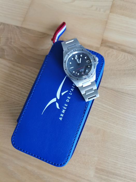 Zegarek Yema Superman French Air Force Steel Limited Edition YAA41-AMS