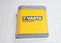 Батарейка 3R12 квадратная, плоская 4,5V, Varta