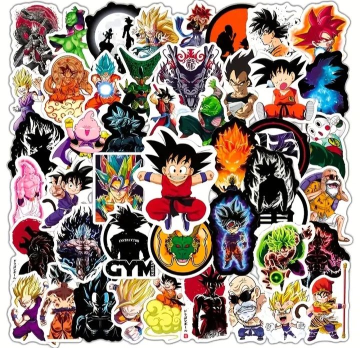 Conjunto Stickers/ autocolantes Dragon Ball, Dragonball