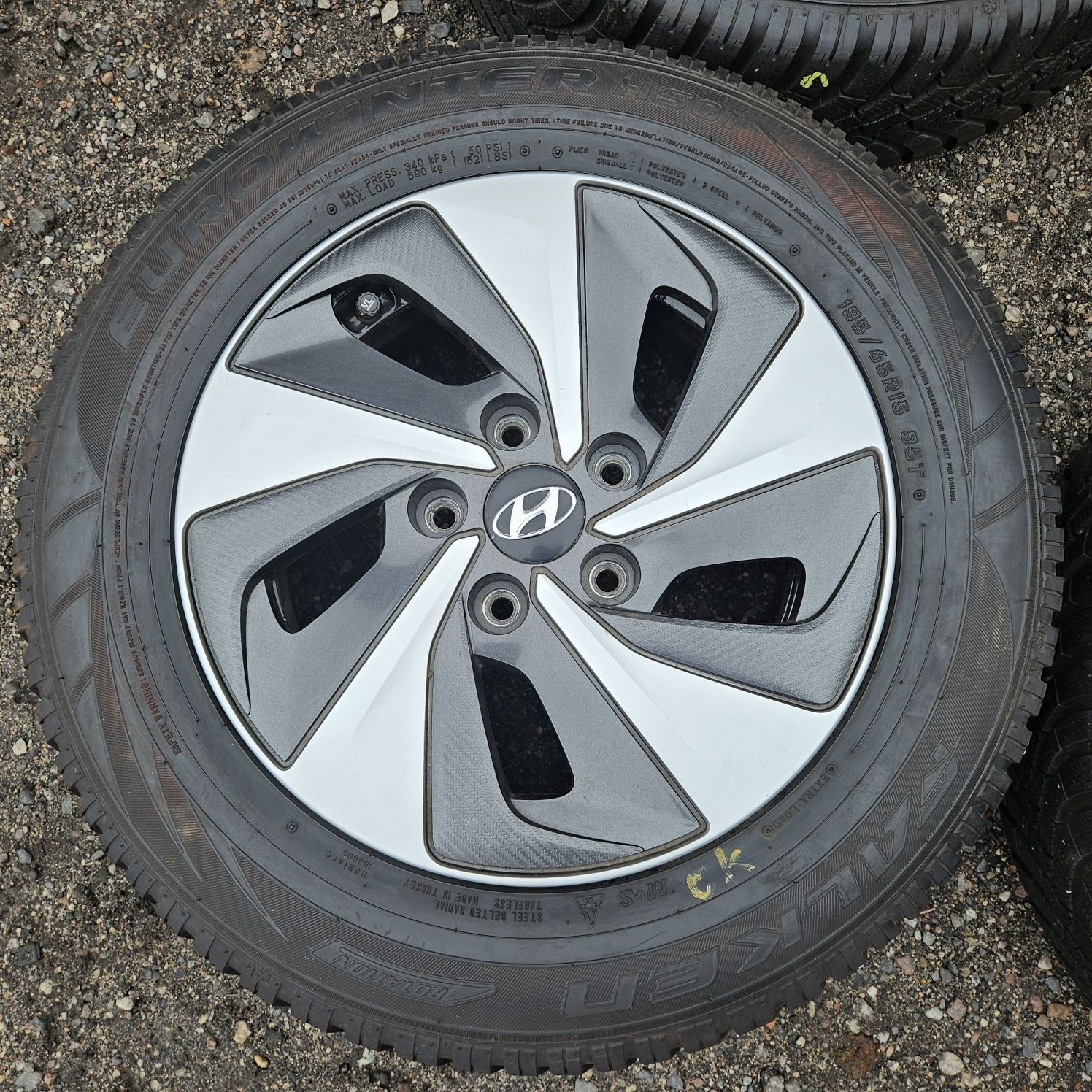 Alufelgi 15 Hyundai Ioniq I30 Elantra Kona Kia Ceed Venga Soul 5x114,3