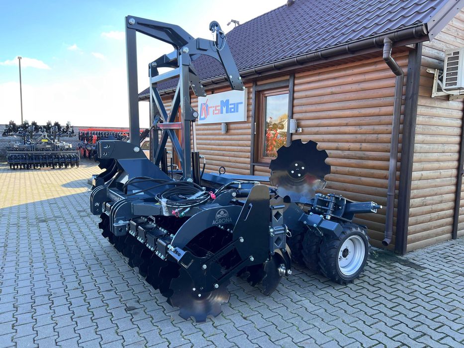 Agregat talerzowy siewny półzawieszany AGRONA 3m LandStal Grano System