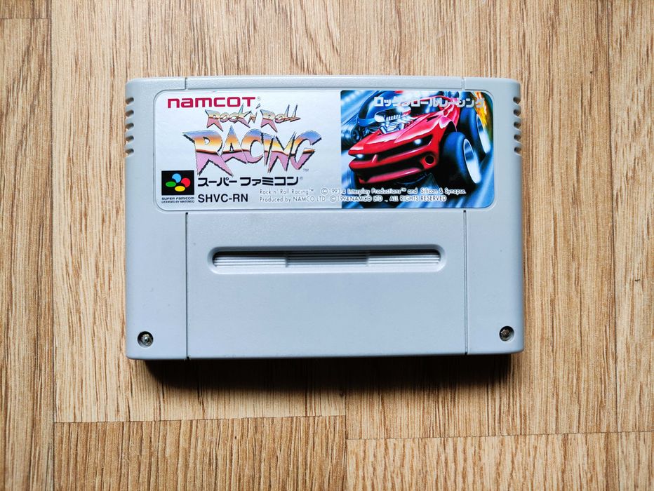 Картридж Rock n roll racing для sfc (оригінал)