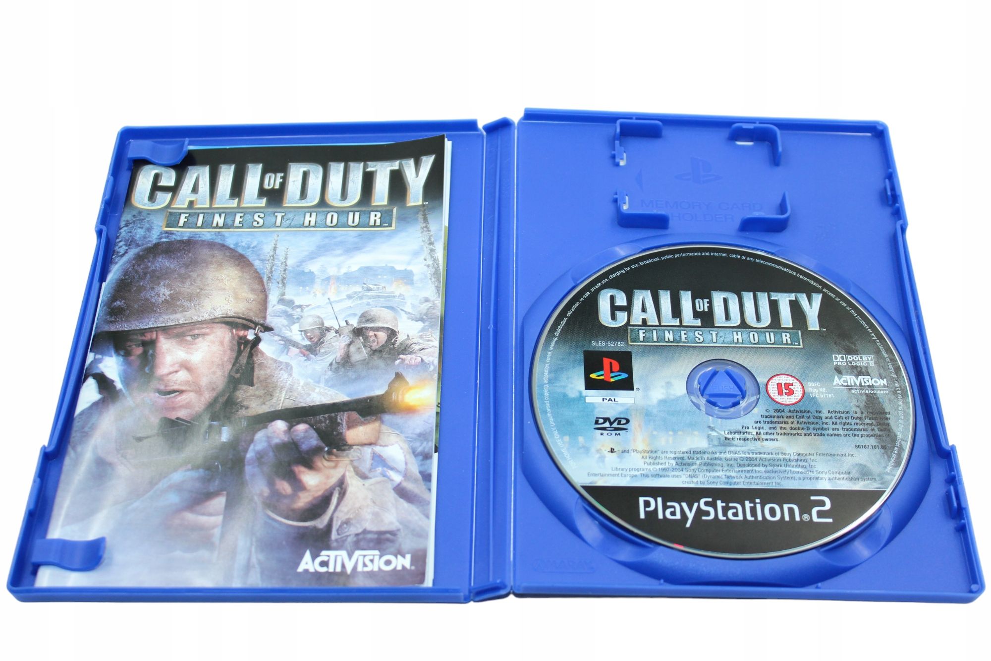 Call of Duty Finest Hour PS2 PlayStation 2
