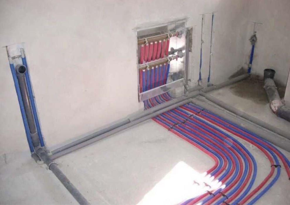 Сантехнічні роботи / Опалення /Монтаж батарей / Бойлерів / Котлів