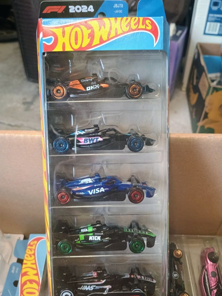 Hot Wheels Formula 1 nowy 5 pak