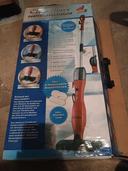 Mop parowy Clean maxx