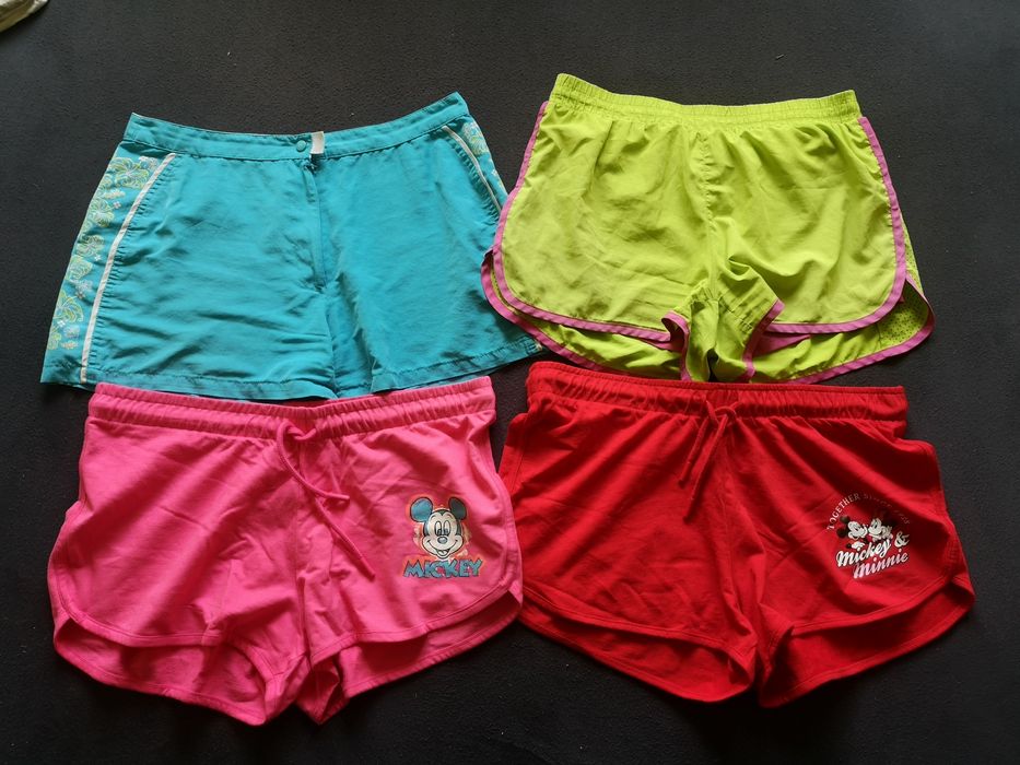 Komplet 4x spodenki szorty lato M, Primark & Disney Mickey nr 15