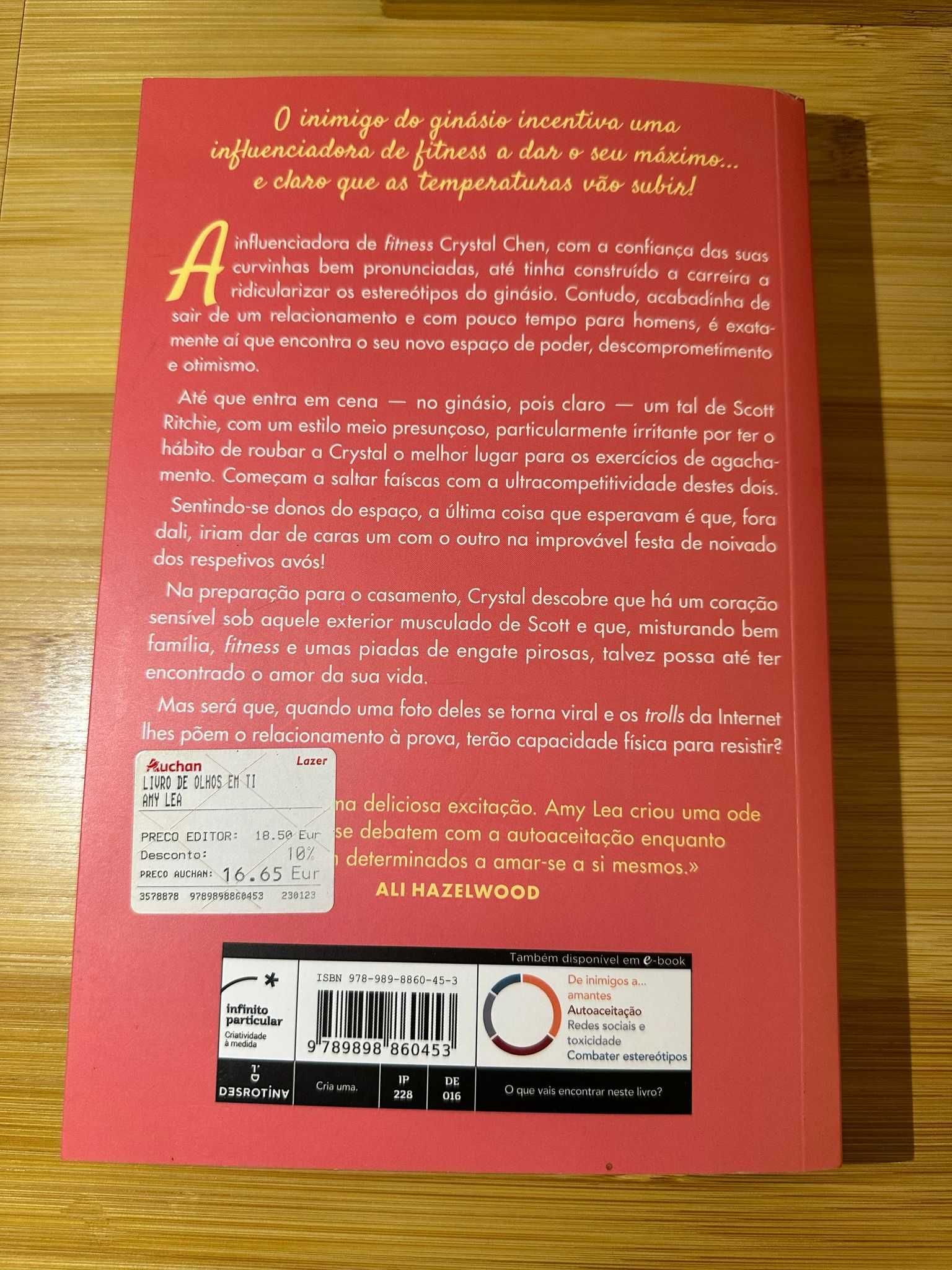 Livro De olhos em Ti