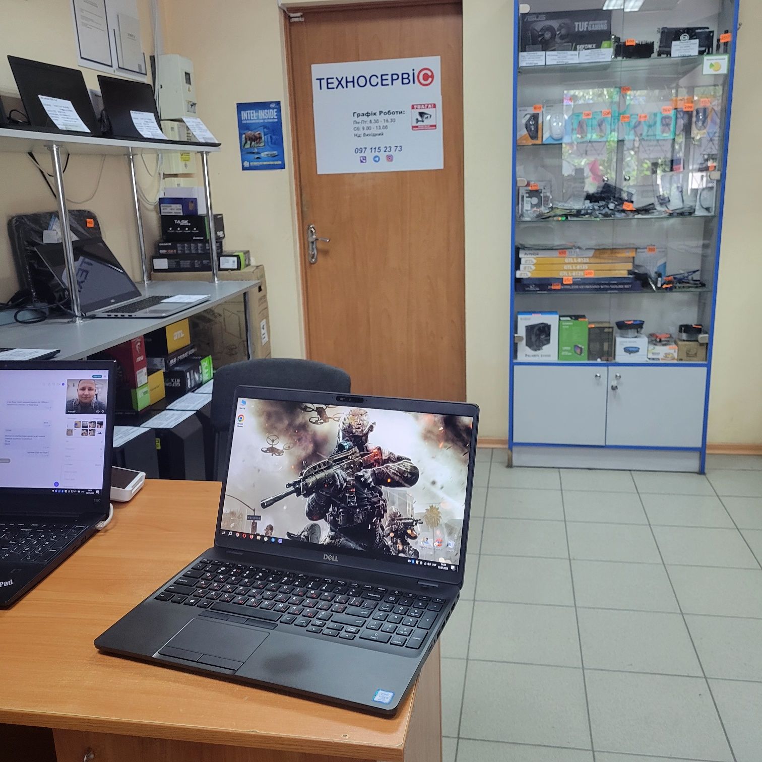 Ноутбук Dell Latitude 5500 15.6 FullHD/Core i5-8365/16Gb/гарантія 3міс