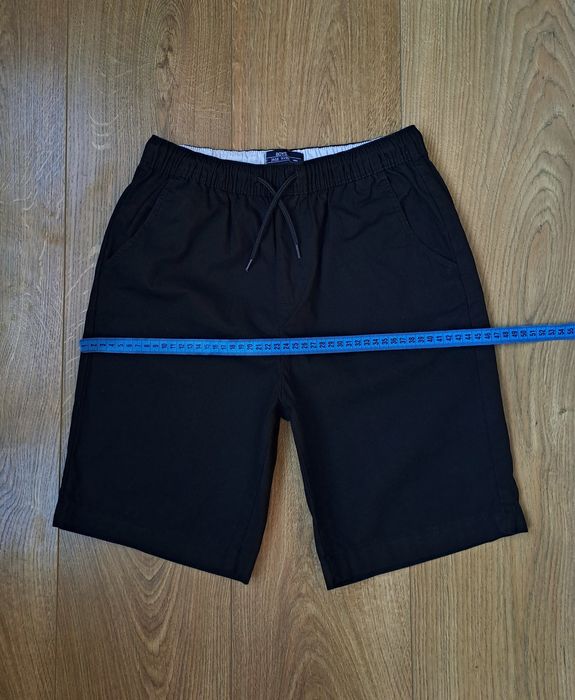 Набір/чорні шорти та червона теніска поло футболка для хлопчика