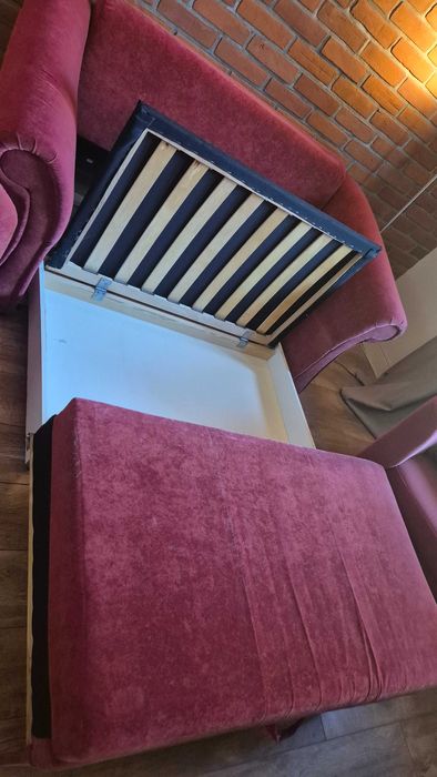 Sofa rozkładana/Dwa fotele
