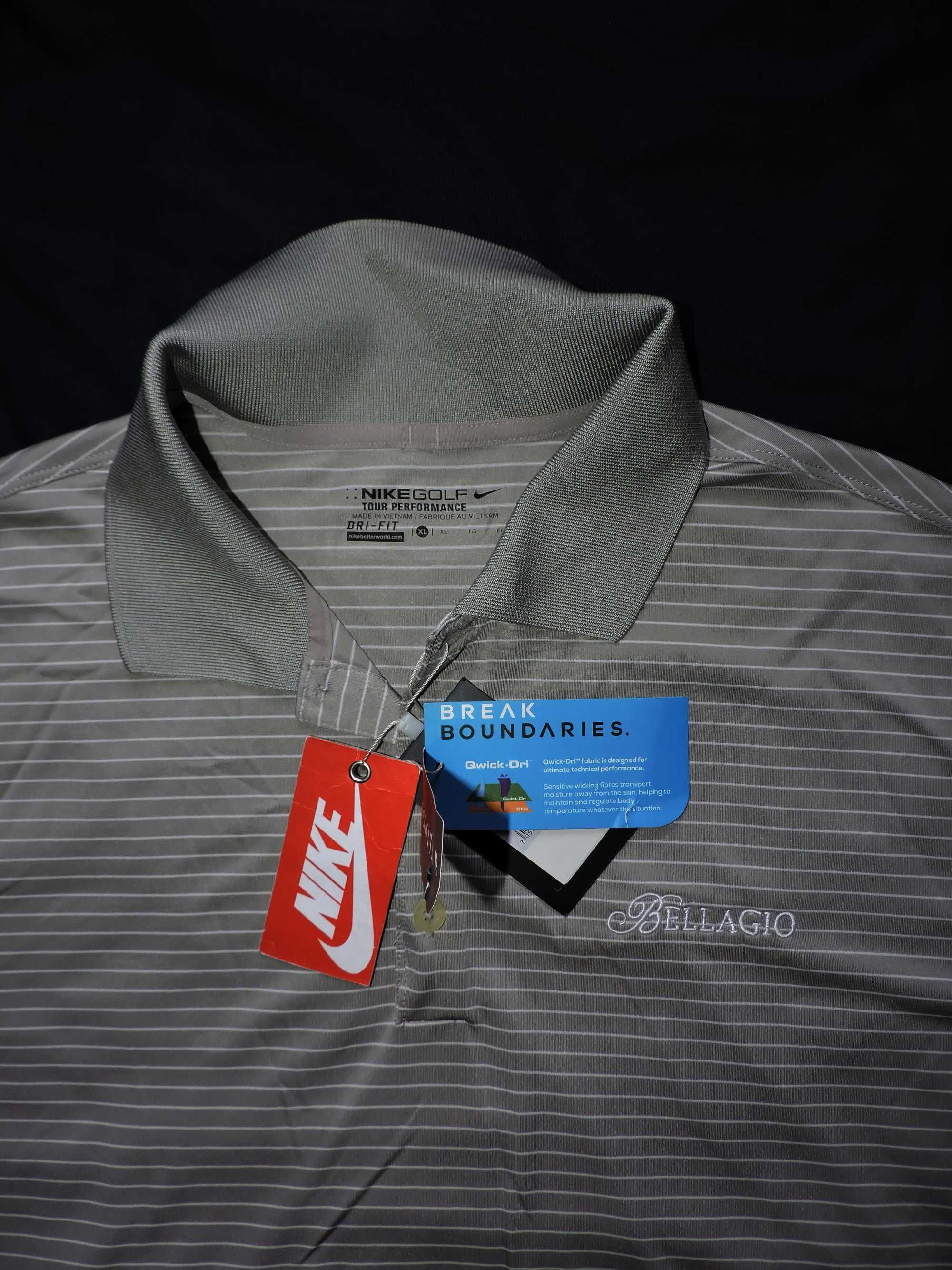 вологовідвідне поло тениска Nike golf XL