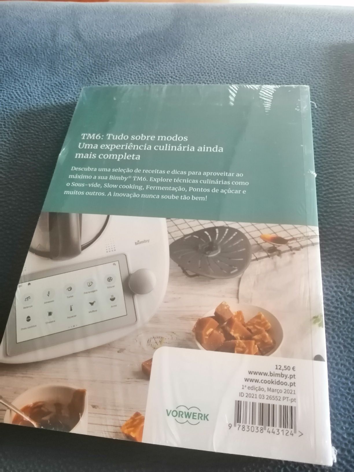 Livro novo Bimby, tudo sobre modos