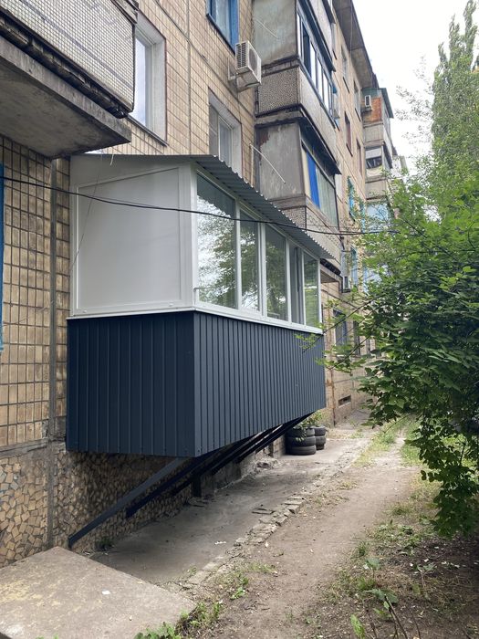 Балкон 1 этаж, Балкон Кривой Рог, Балкон Под Ключ, Новый Балкон 1 этаж