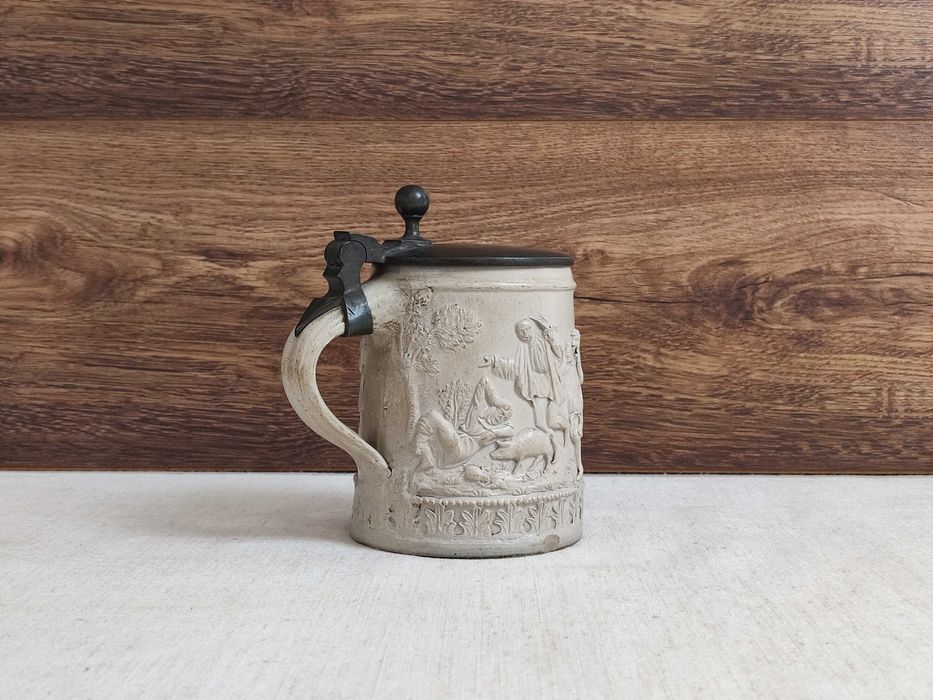 Stary kufel J.G. Winkler Kulmbach  1/2L - XIX w.