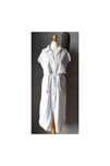Maxi letnia koszulowa sukienka w paski XS S