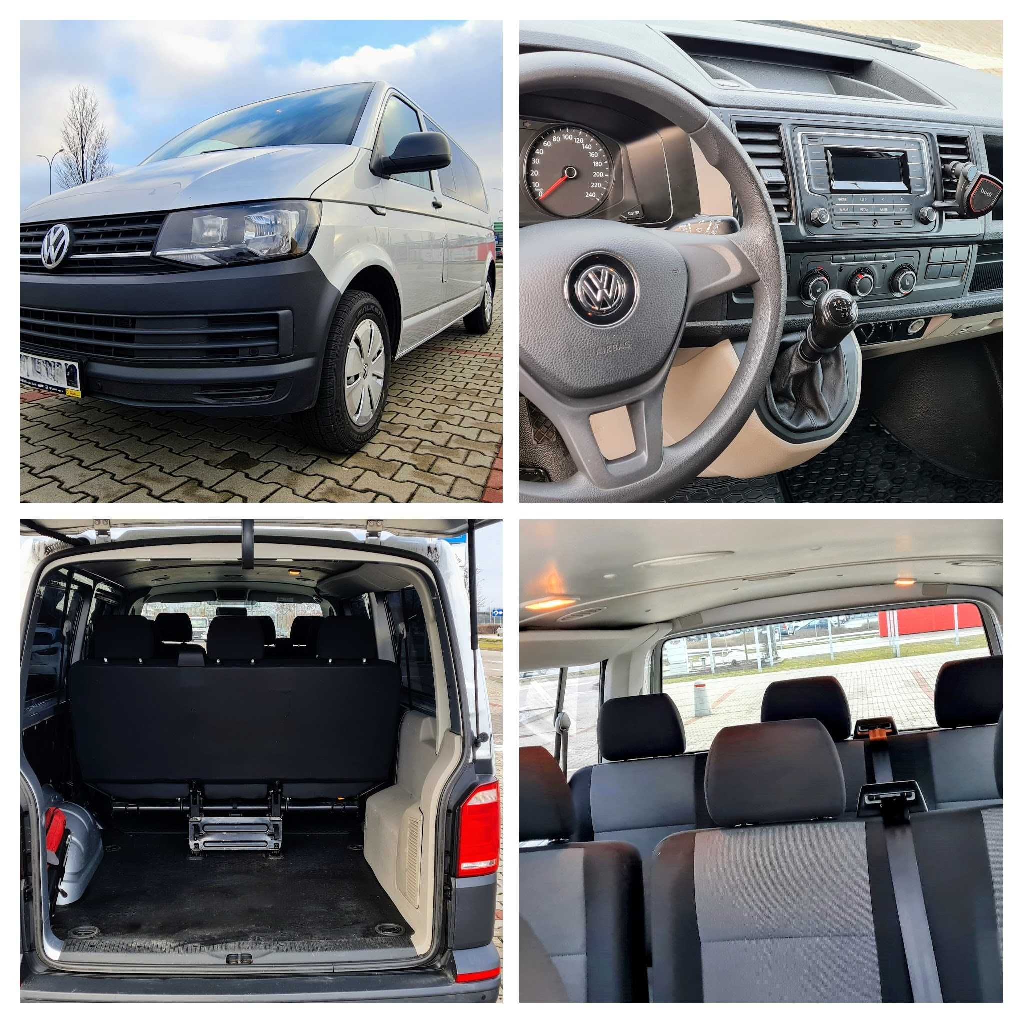 Wynajem busów, VW T6 - wolne termin SIERPIEŃ 2025