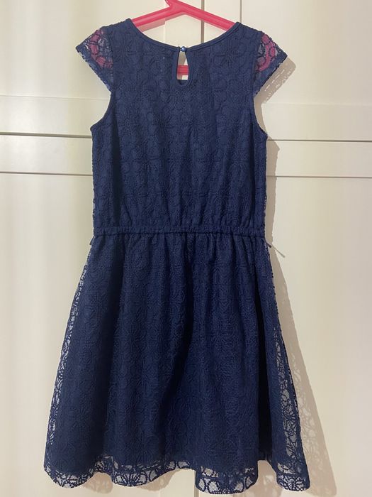 Sukienka granatowa rozm. 140 cm