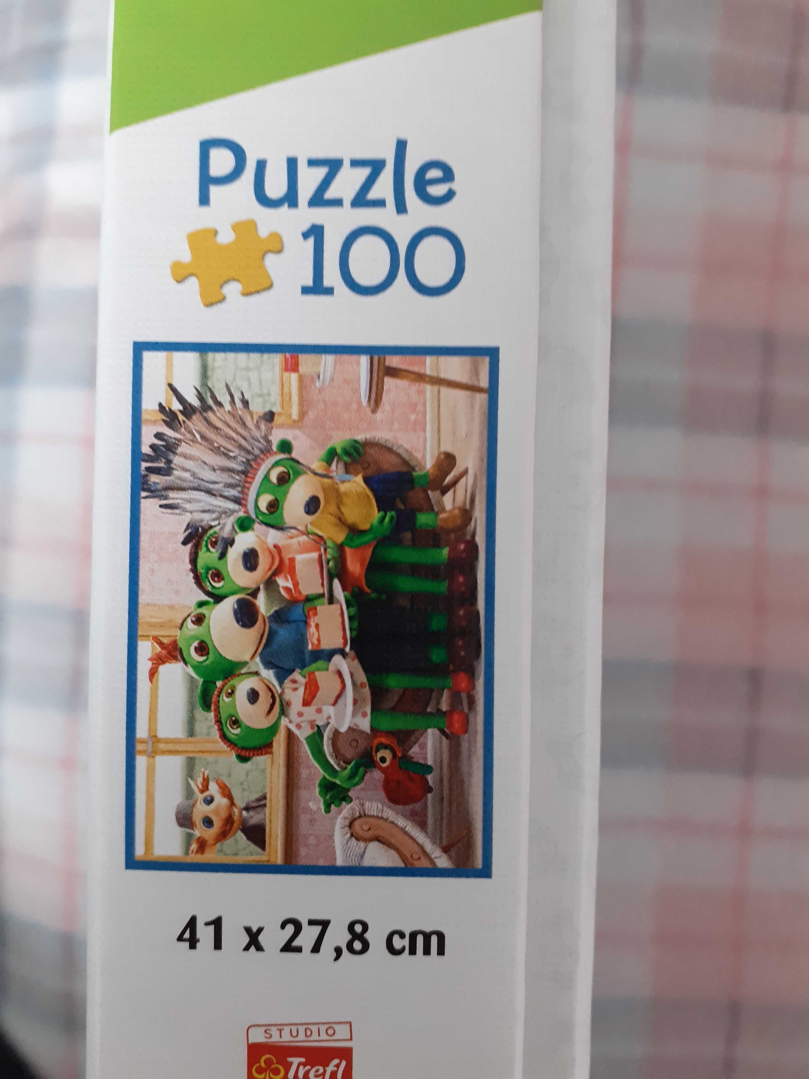 Puzzle Rodzina Treflików 100 plus CD piosenki z serialu