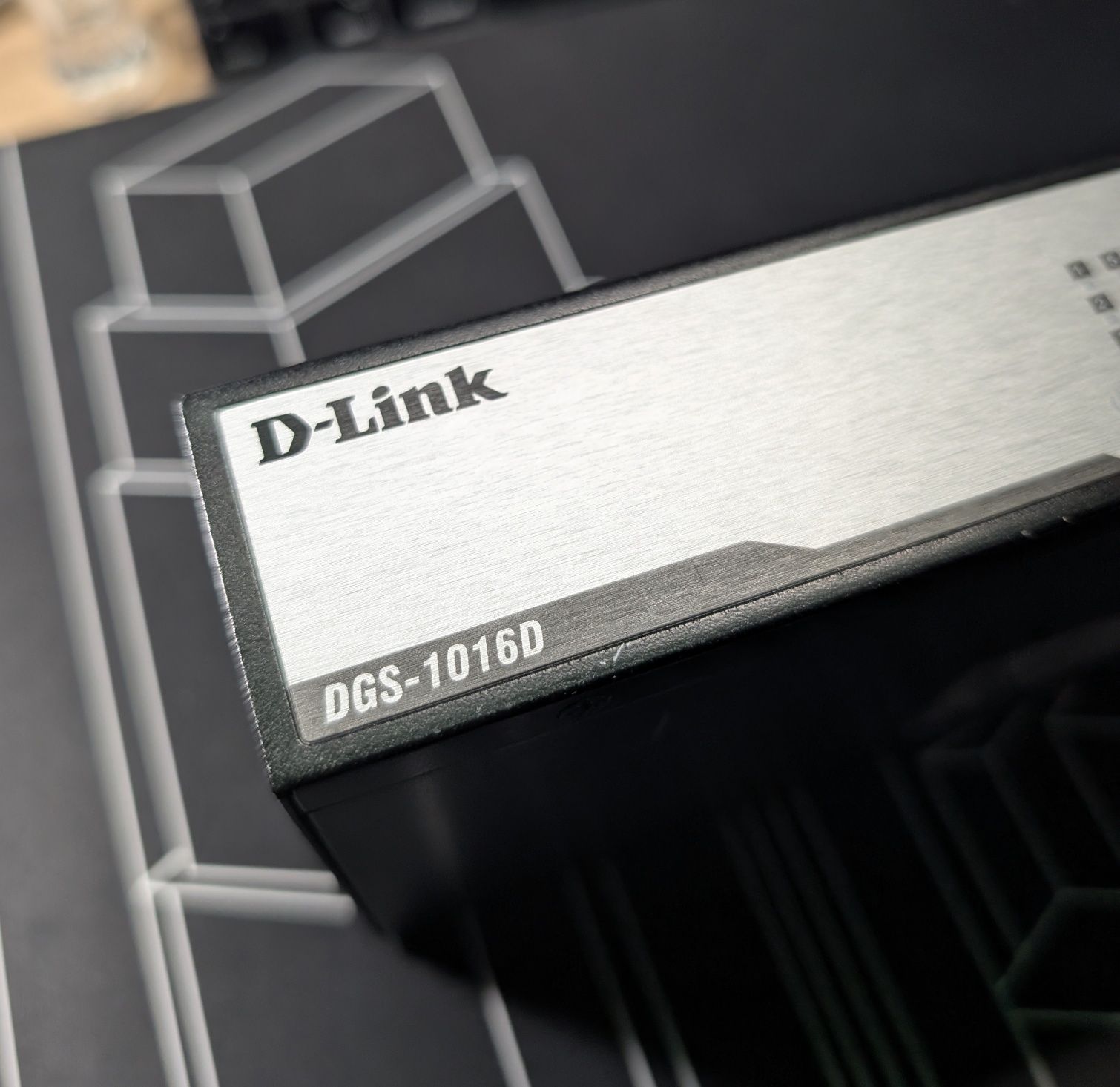 Switch rede D-Link DGS-1016D