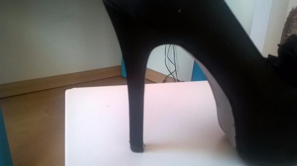 Buty czółenka peep toe rozm. 36