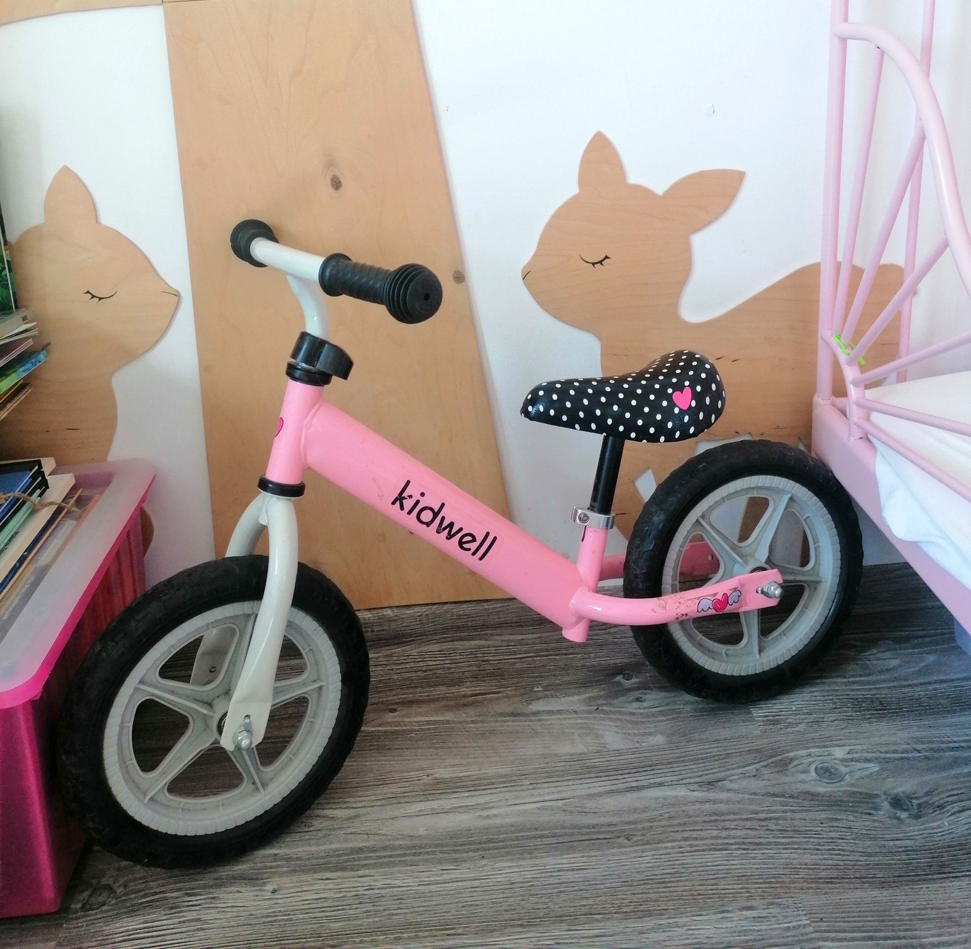 Kidwell Rebel rower biegowy różowy 12''
