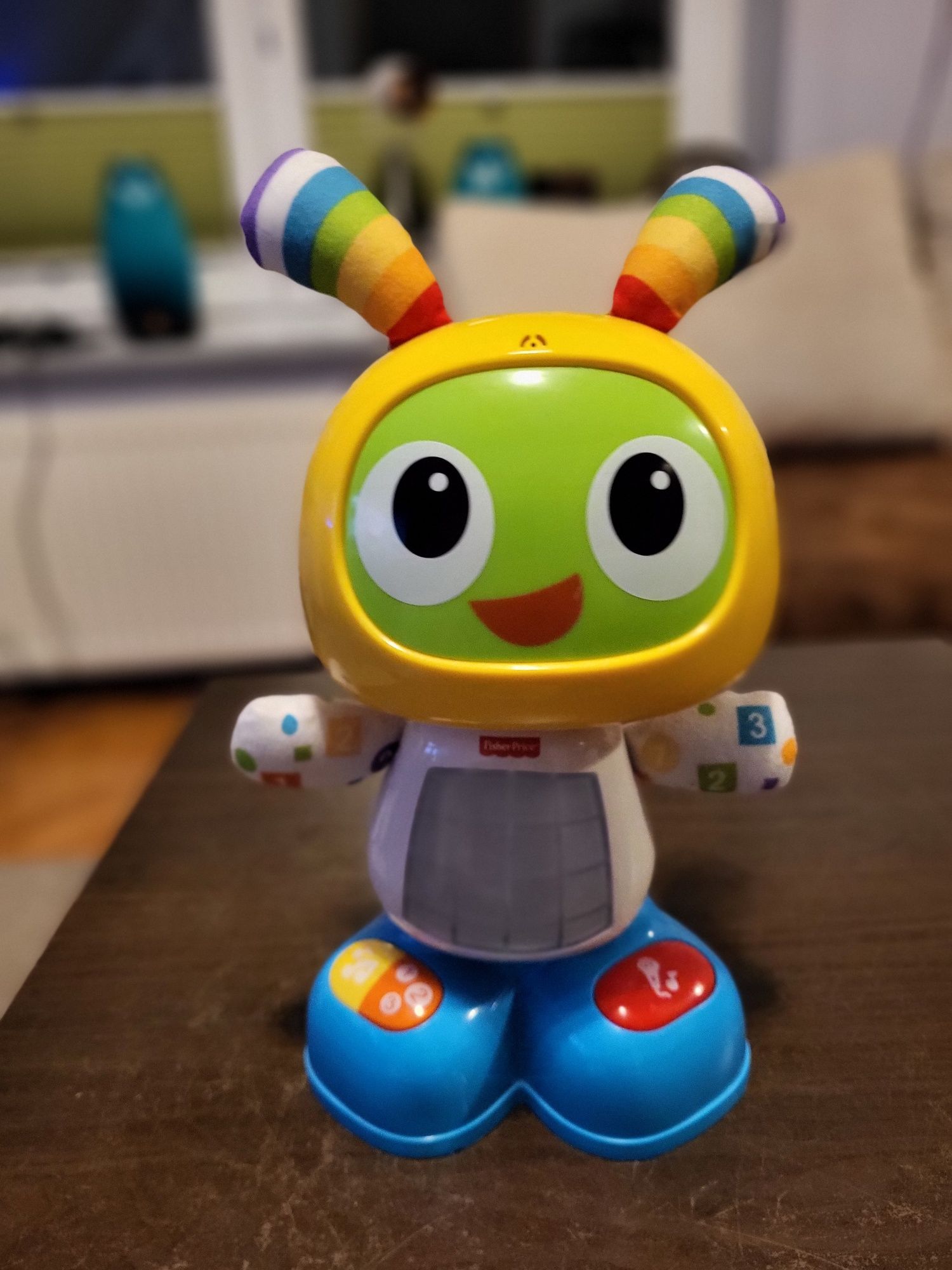 Robot Fisher Price  zabawka interaktywna interaktywna wersja PL