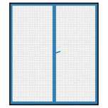 MOSKITIERA Siatka do Okna czarna + TAŚMA 150x150cm