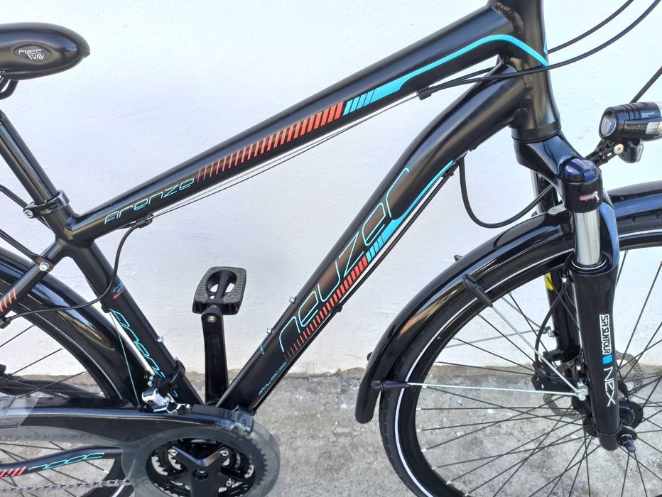 Rower trekkingowy Neuzer Firenze 400 koła 28 hydraulika na 155-170 cm