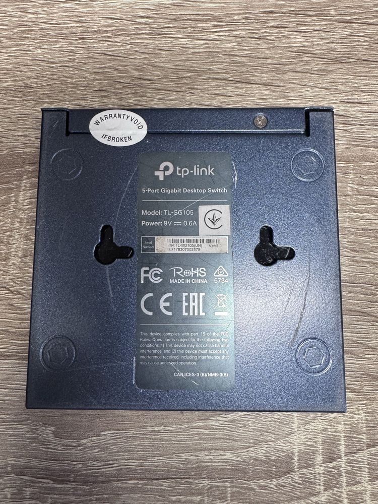 Комутатор мережевий TP-Link TL-SG105