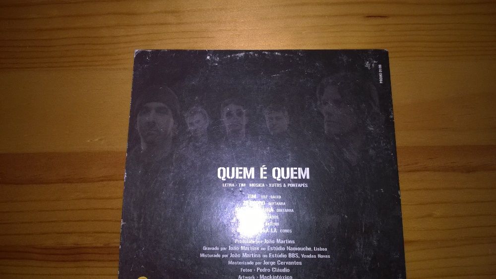 CD Quem É Quem - Xutos & Pontapés