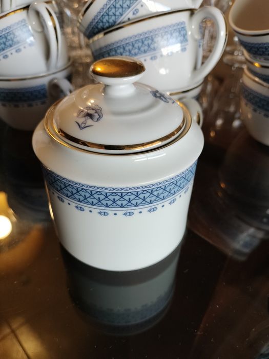 Conjunto/ serviço completo de chávenas de chá