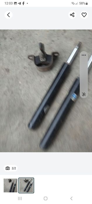 Вкладиші  в передні стійки 21099