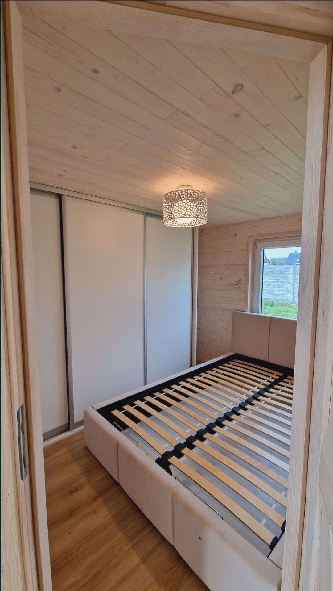 Domek mobilny całoroczny z antresolą, Nowoczesna Stodoła,  Tiny House