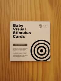 Cartões Estimulação Visual Para Bebés | Cartões Montessori (0-3 meses)